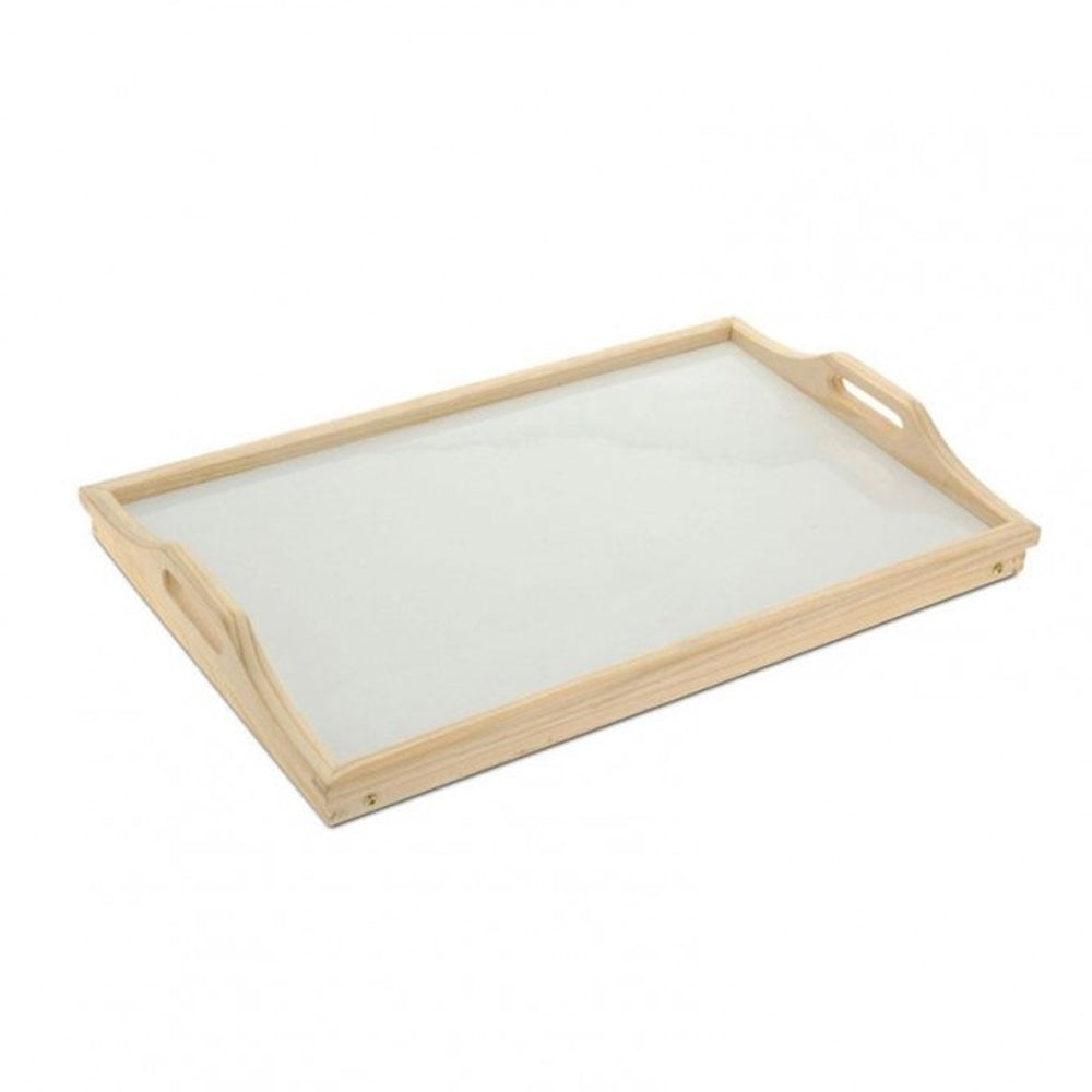 Foldable Wooden Bed Serving Tray