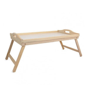Foldable Wooden Bed Serving Tray