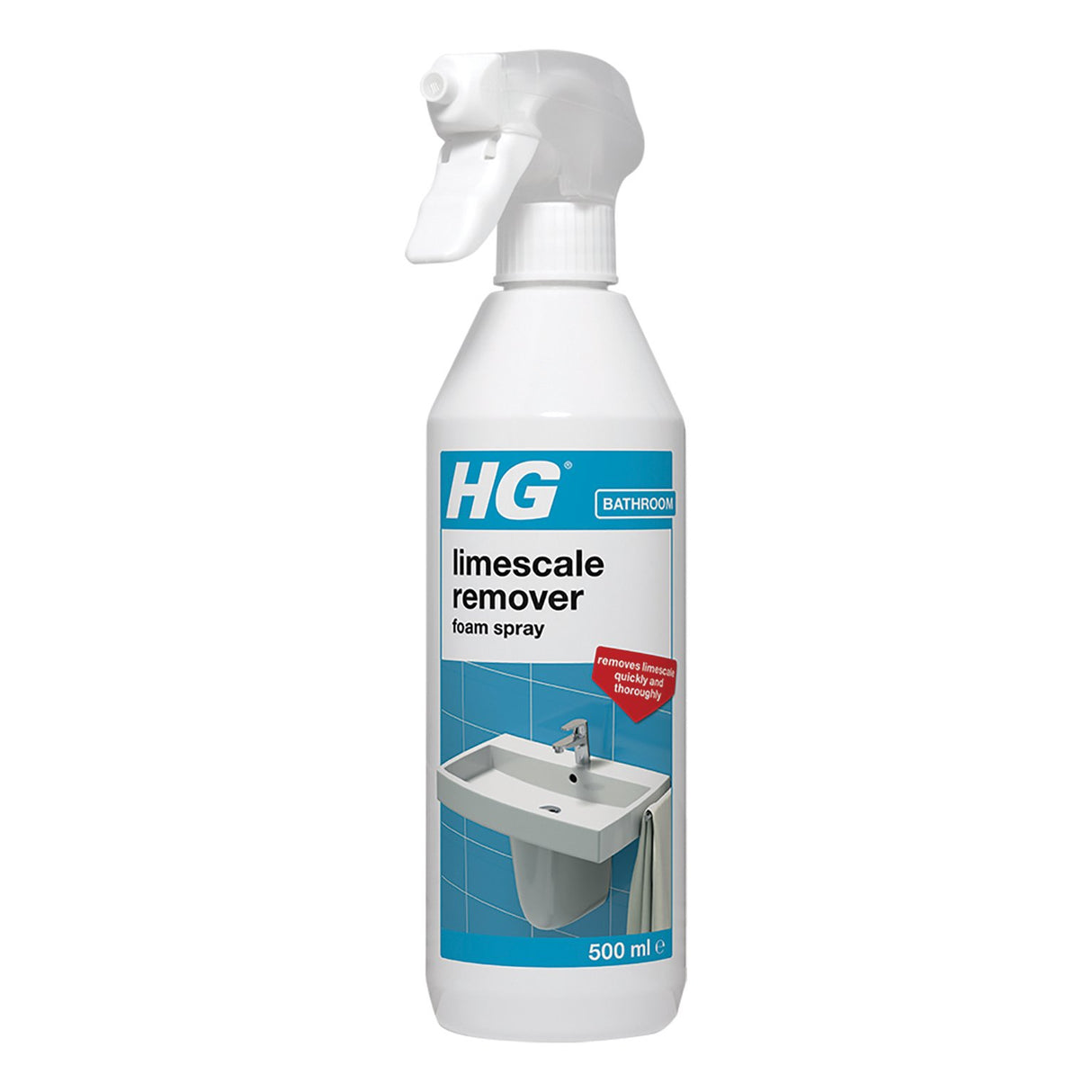 HG Scale Away Foam Spray Limescale Remover 500ml | HAG806Z