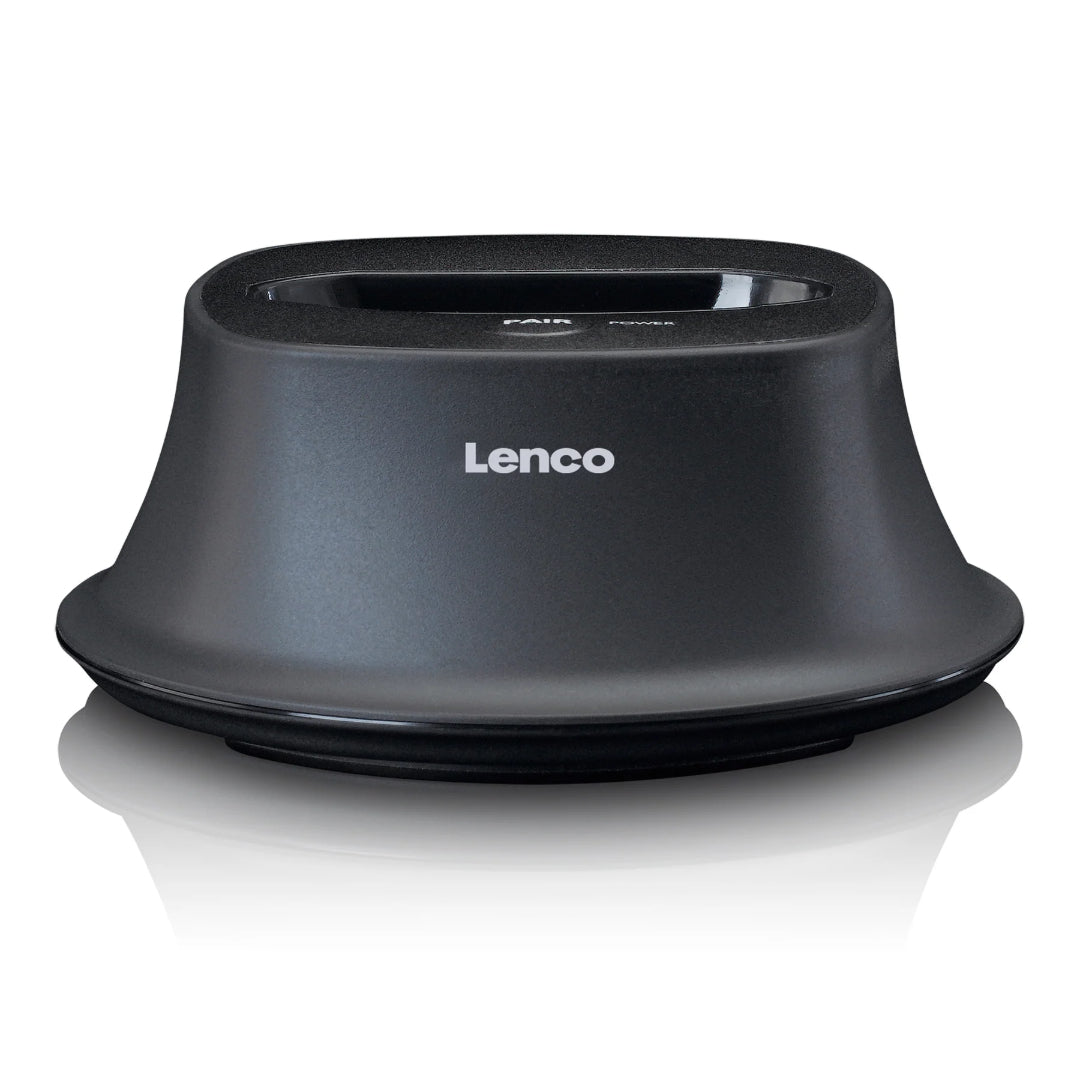 Lenco Wireless Hearing Amplifier TV Headphones - Black | HPW-400BK