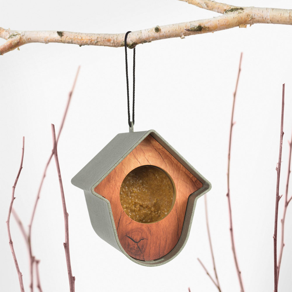 Singing Friend Evie Bird Feeder Recycled Wood | SFP020