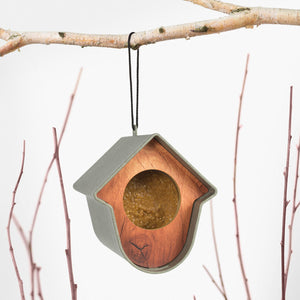 Singing Friend Evie Bird Feeder Recycled Wood | SFP020