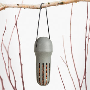 Singing Friend Max Bird Feeder Recycled - Grey | SFL005