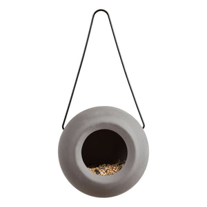 Singing Friend Lisa Bird Feeder - Grey | SFR001