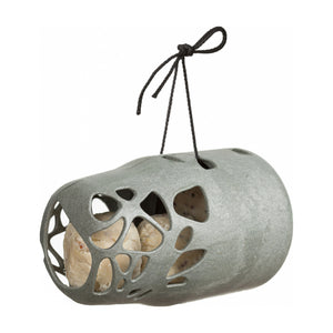 Singing Friend Esmee Bird Feeder Recycled - Grey | SFP050