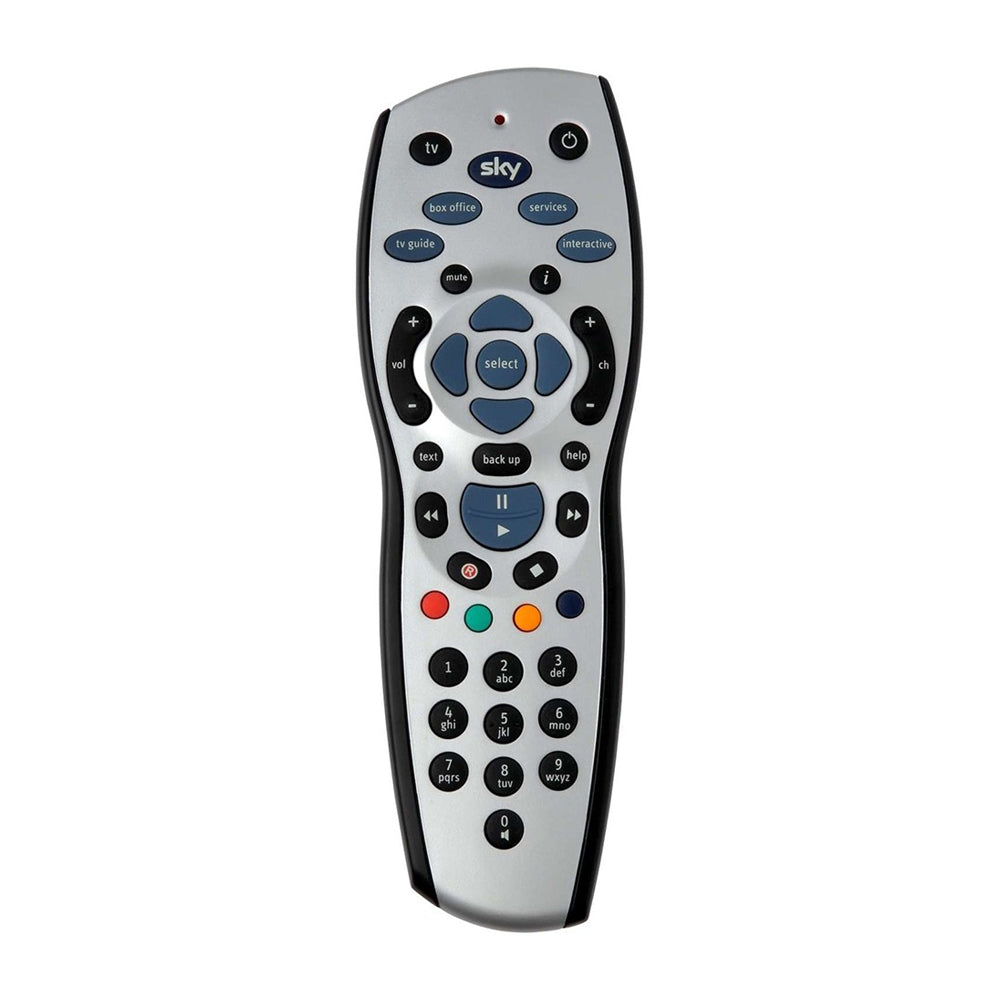 Sky HD TV Remote Control - Silver & Blue | SKY120