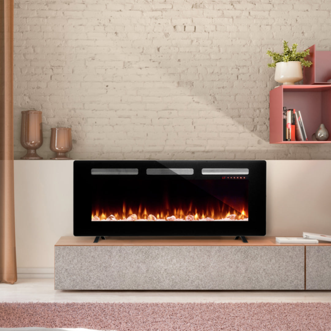 Dimplex Sierra 48 Inch Electric Wall Fire Fireplace | 220930