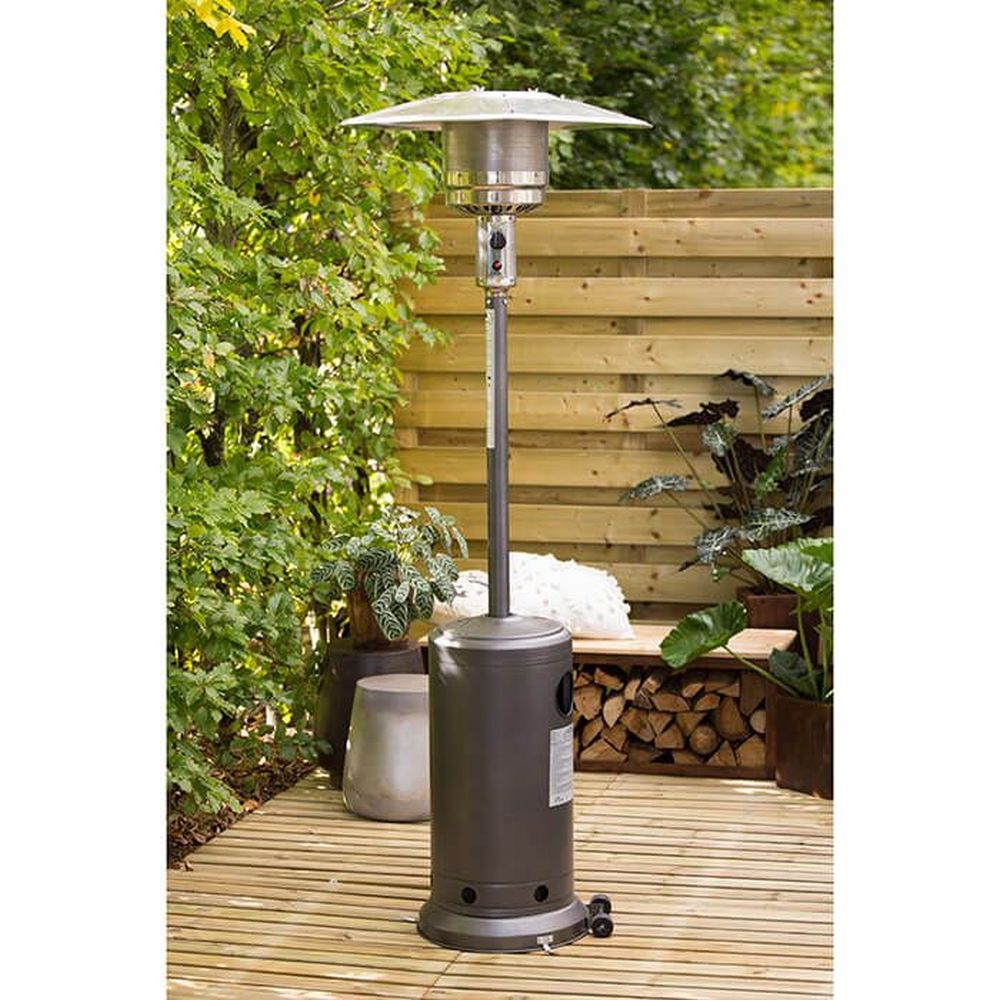 Sunred 14kw Gas Patio Garden Heater - Grey | GH12B