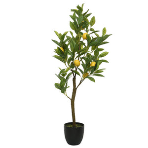 Everlands Artificial Potted Lemon Tree - 92cm