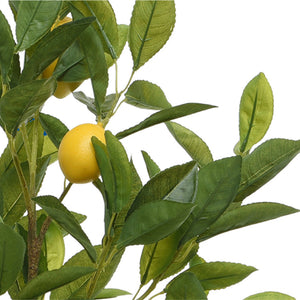 Everlands Artificial Potted Lemon Tree - 92cm