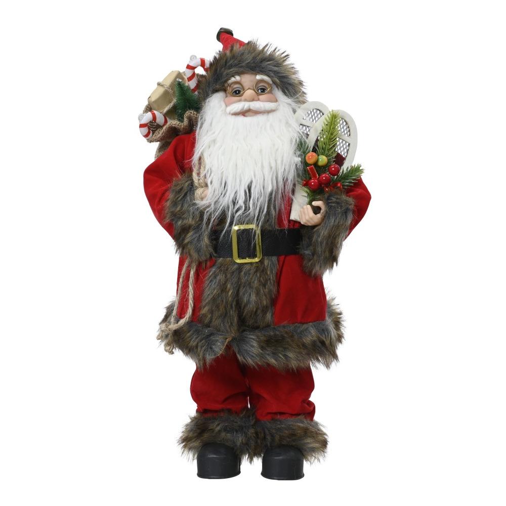 Standing Red Santa with Glasses - 45cm | 9924247