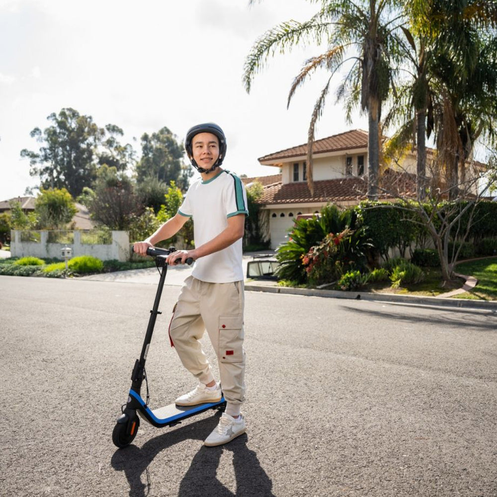 Segway Ninebot C2 Pro B Kickscooter Adjustable Electric Scooter - Blue | KICKSCC2PROB