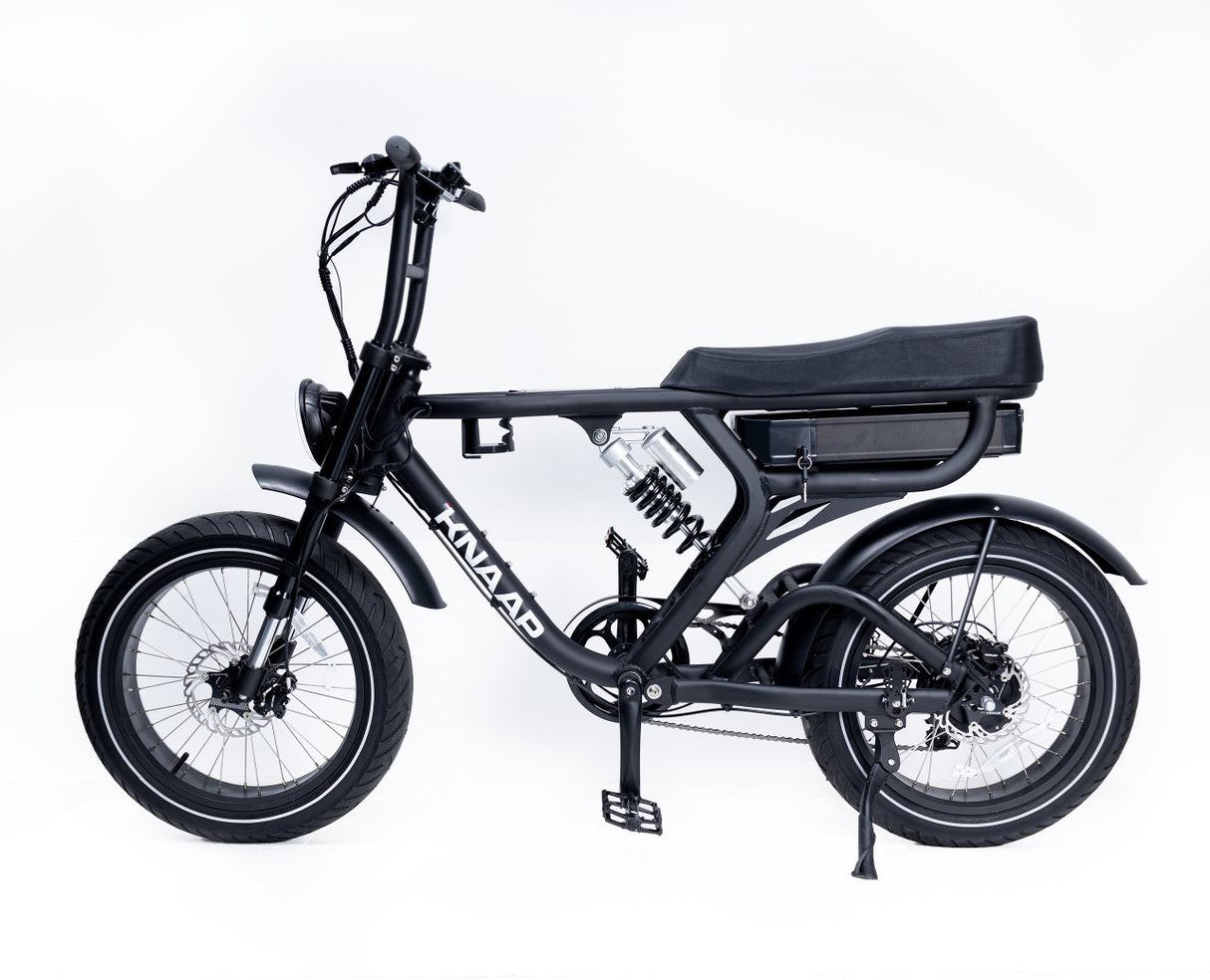 Knaap Electric Pedal Bike - V2 - Black | 222-EU-RTD-027251