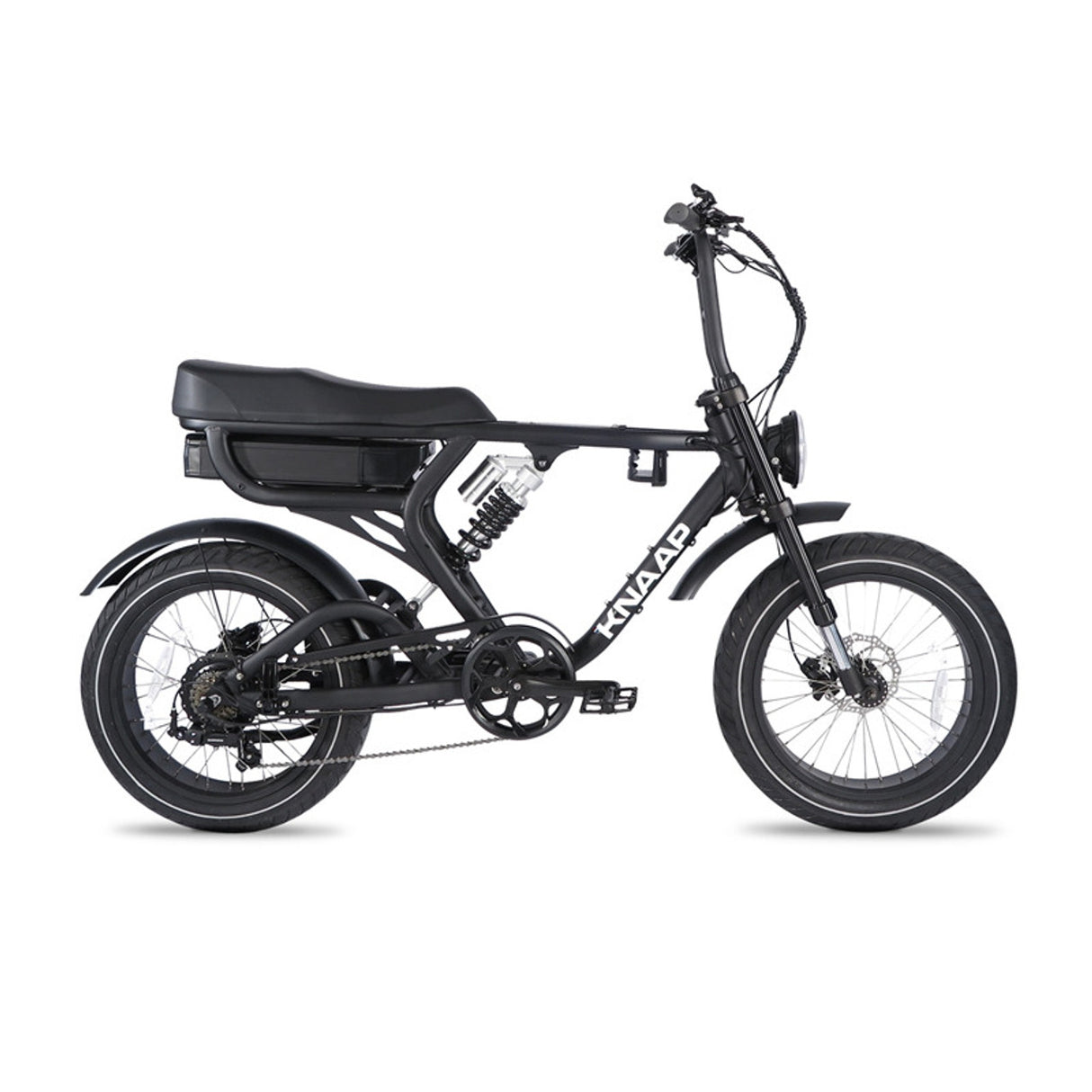 Knaap Electric Pedal Bike - V2 - Black | 222-EU-RTD-027251