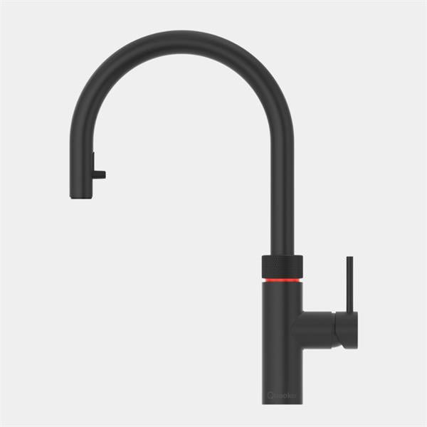 Quooker PRO3 Flex Boiling Water Kitchen Tap - Black | 3XBLK