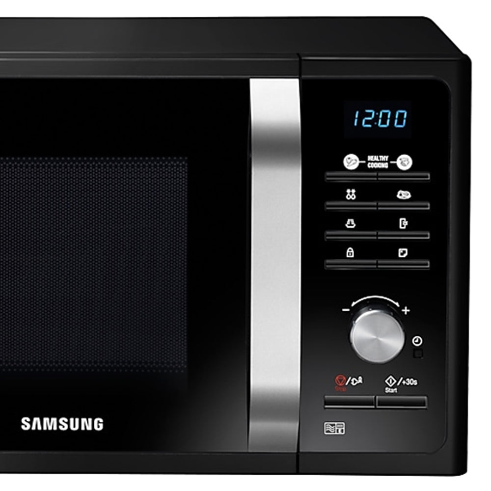 Samsung 23 Litre 800W Freestanding Solo Microwave - Black | MS23F301TAK/EU