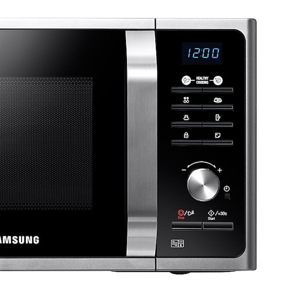 Samsung 23 Litre 800W Freestanding Solo Microwave - Silver | MS23F301TAS/EU