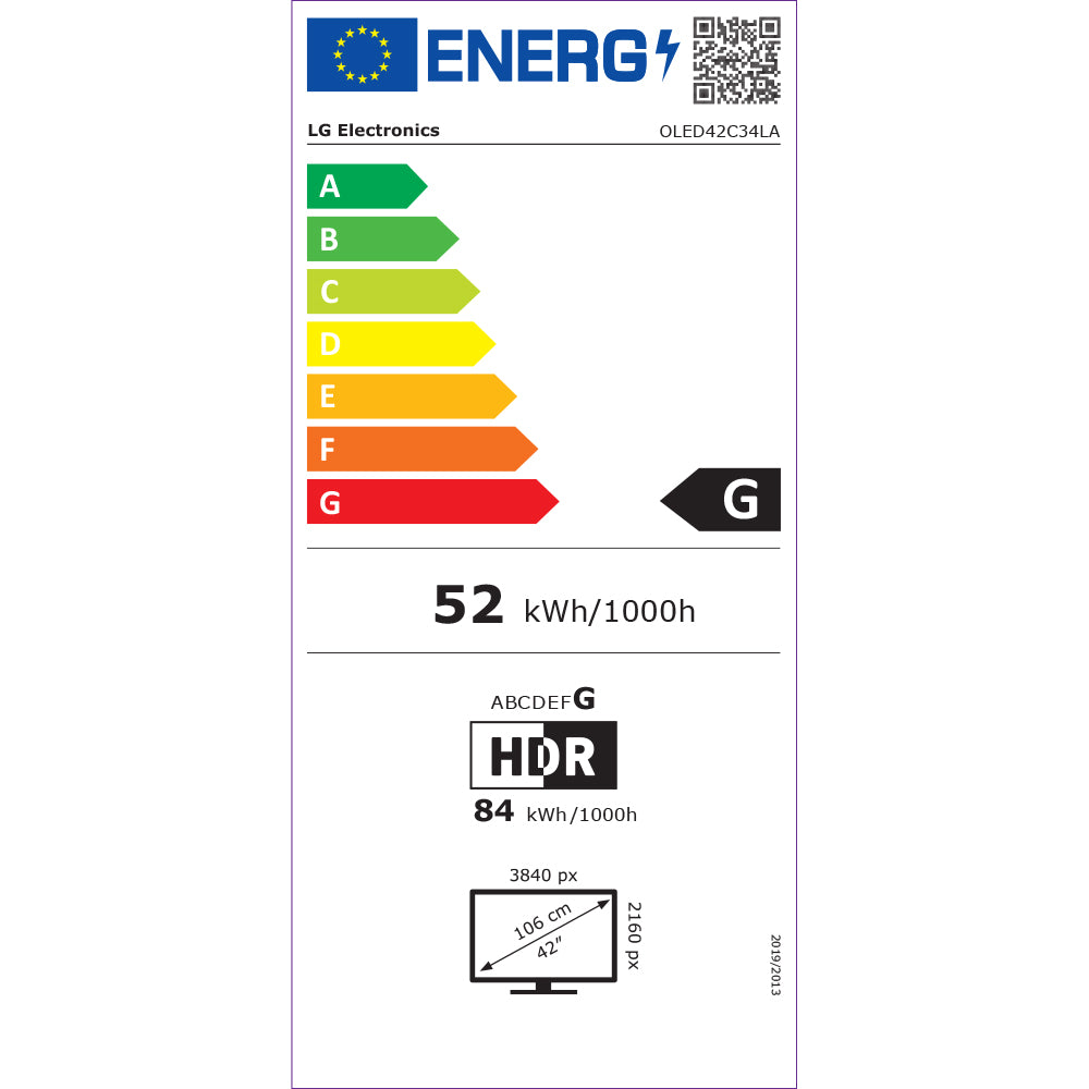 LG 42" C3 OLED EVO 4K Smart TV | OLED42C34LA.AEK