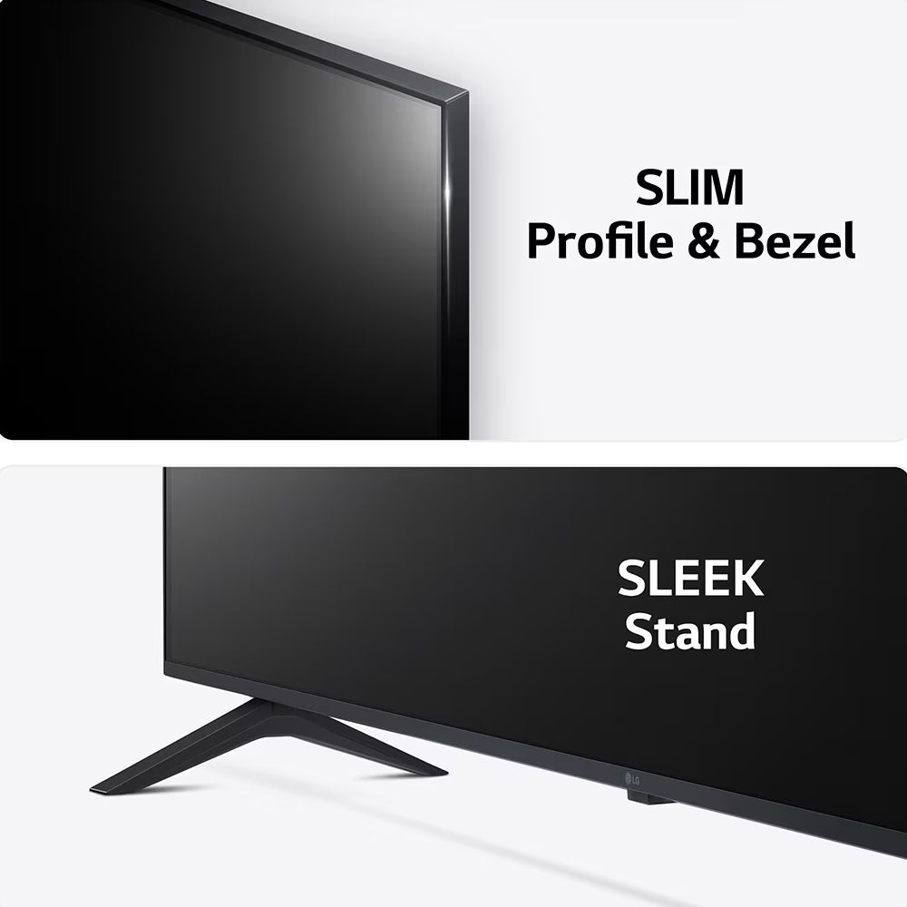 LG 43" UR78 4K UHD LED Smart TV - Black | 43UR78006LK.AEK