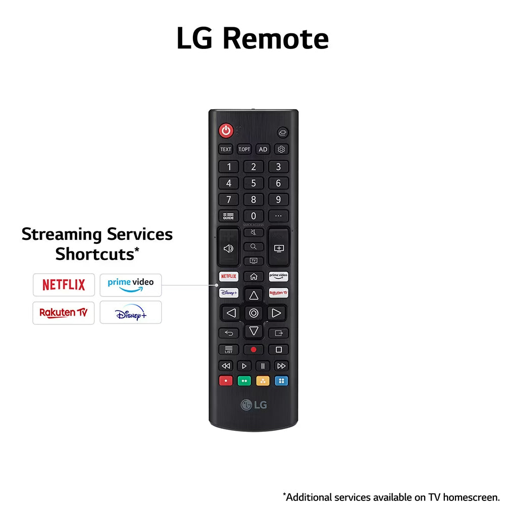 LG 75" UR78 Smart 4K Ultra HD HDR LED TV | 75UR78006LK.AEK