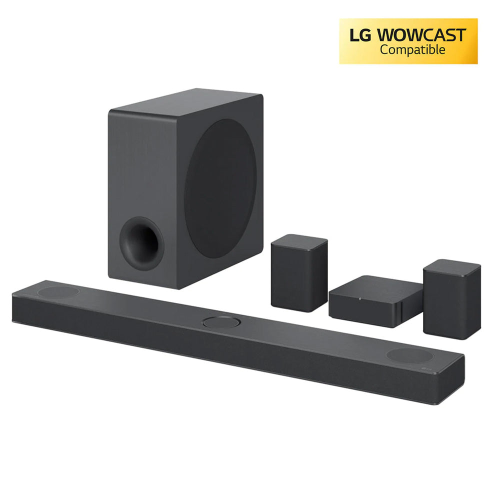 LG S80QR 620W 5.1.3Ch Soundbar With Wireless Subwoofer | S80QR.DGBRLLK