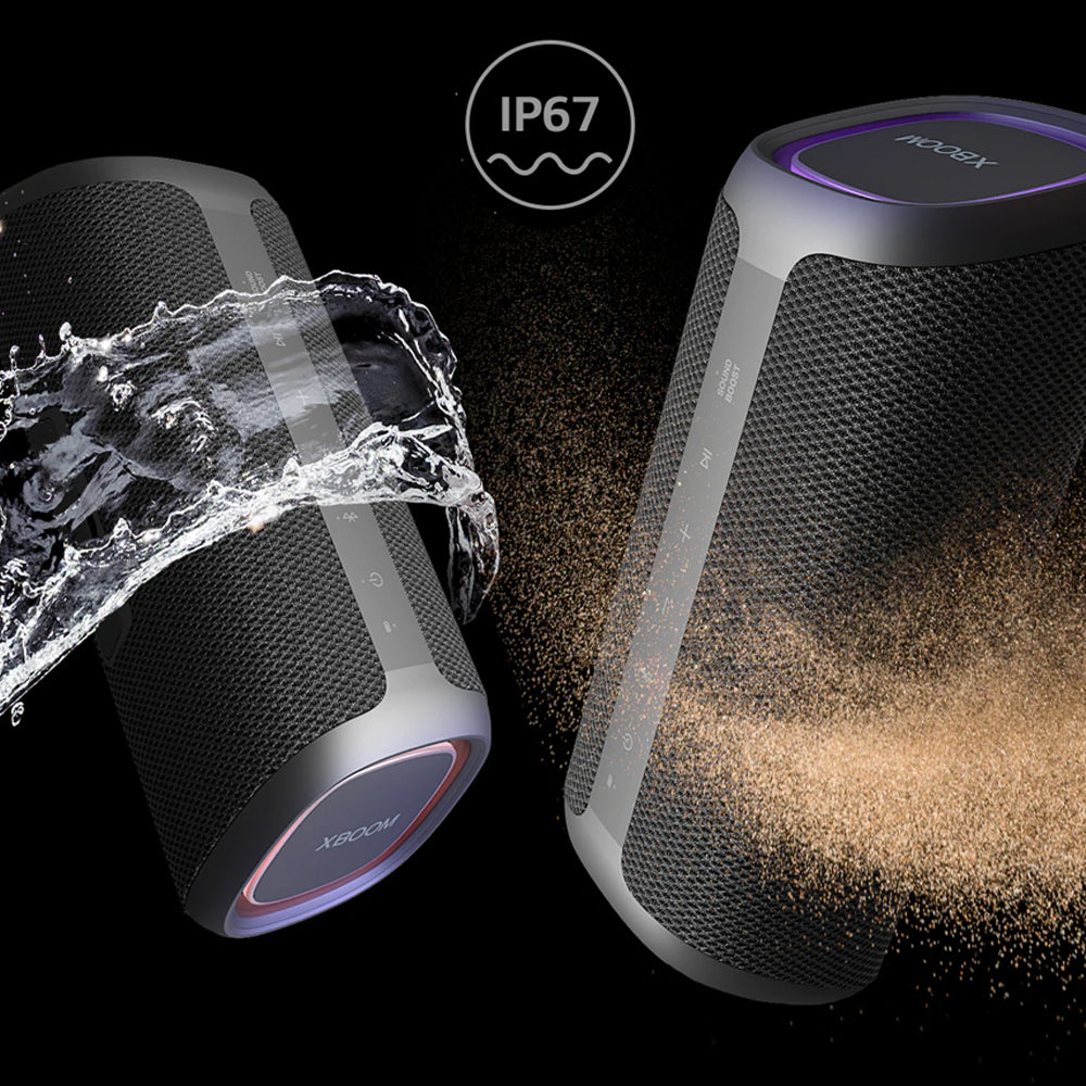 LG Xboom Go Portable Bluetooth Speaker | XG7QBK.DGBRLLK