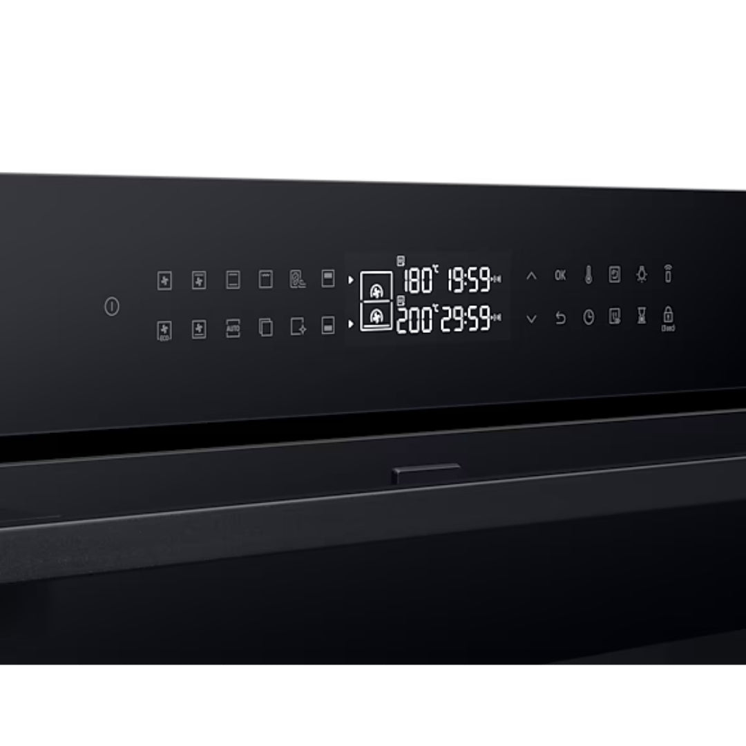 Samsung Series 4 Electric Smart Single Oven With Dual Cook 76 Litre  - Black | NV7B4355VAK/U4