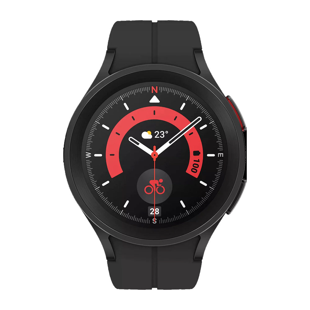 Samsung Watch 5 Pro BT 45MM Smart Watch - Black | SM-R920NZKAEUA