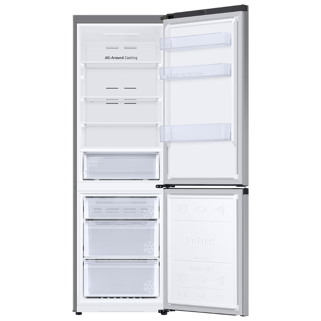 Samsung Series 6 185.3cm 70/30 Frost Free Classic Fridge Freezer - Silver | RB34C600ESA/EU