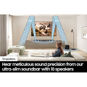 Samsung S800D Ultra Slim Lifestyle Soundbar with Subwoofer with Dolby Atmos | HW-S800D/XU