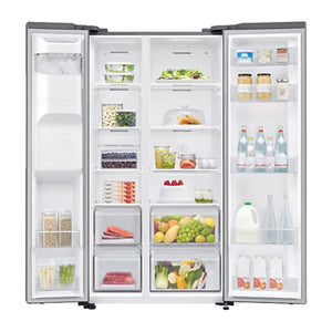 Samsung SpaceMax 635L Frost Free American Style Fridge Freezer - Inox | RS65DG5403S9EU