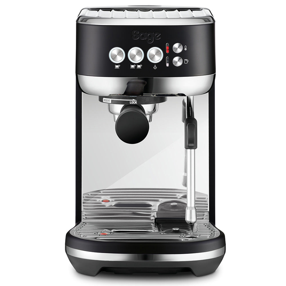 Sage Bambino Plus Espresso Coffee Machine - Black Truffle | SES500BTR4GUK1