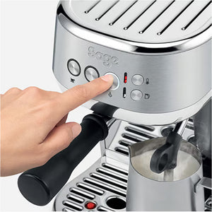 Sage Bambino Plus Espresso Coffee Machine - Black Truffle | SES500BTR4GUK1