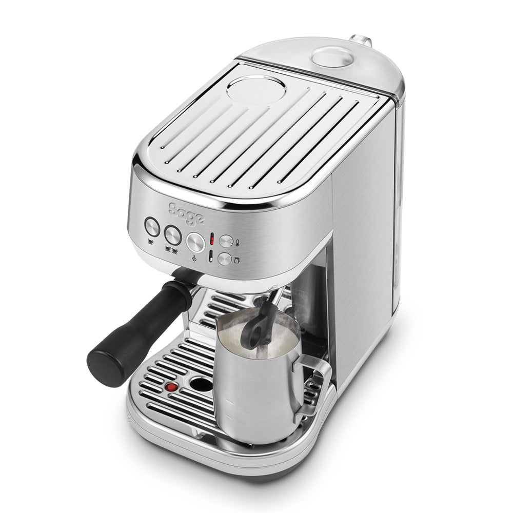 Sage Bambino Plus Espresso Coffee Machine - Black Truffle | SES500BTR4GUK1