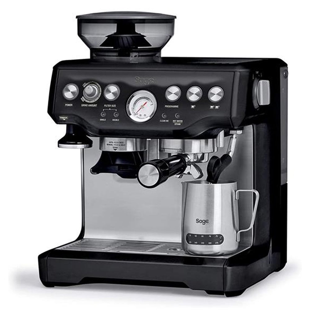 Sage The Barista Express Bean To Cup Coffee Machine - Black Truffle | SES875BTR2GUK1