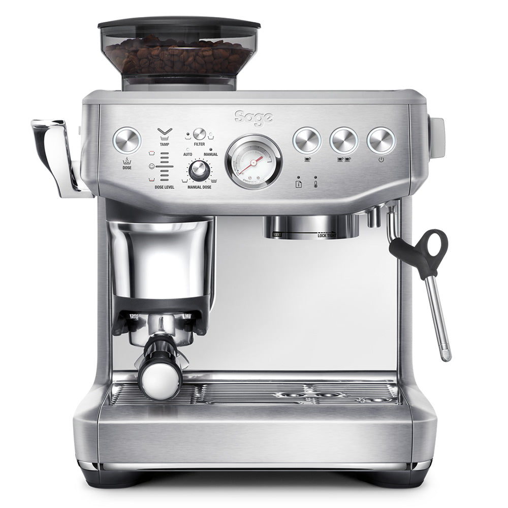 SAGE The Barista Express Impress Bean to Cup Coffee Machine - Stainless Steel | SES876BSS4GUK1