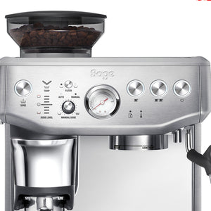 SAGE The Barista Express Impress Bean to Cup Coffee Machine - Stainless Steel | SES876BSS4GUK1