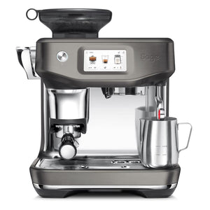 Sage The Barista Touch Coffee Machine -  Black / Stainless Steel | SES881BST4GUK1