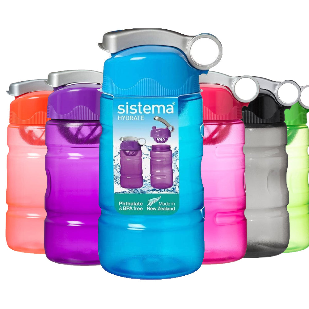 Sistema Hydrate Sports Fusion Bottle 560ml - Assorted Colours | 530