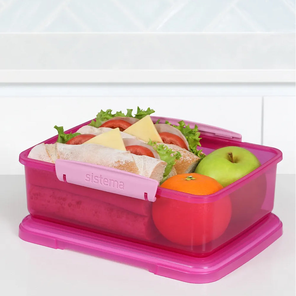 Sistema Itsy Bitsy 2 Litre Lunch Box - Pink | 31712