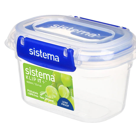 Sistema Klip it Plus Rectangular Storage Container 400ml | 881540