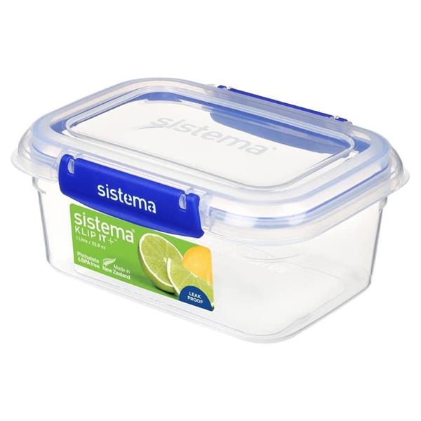 Sistema Klip it Plus Rectangular Storage Container 1 Litre | 881600