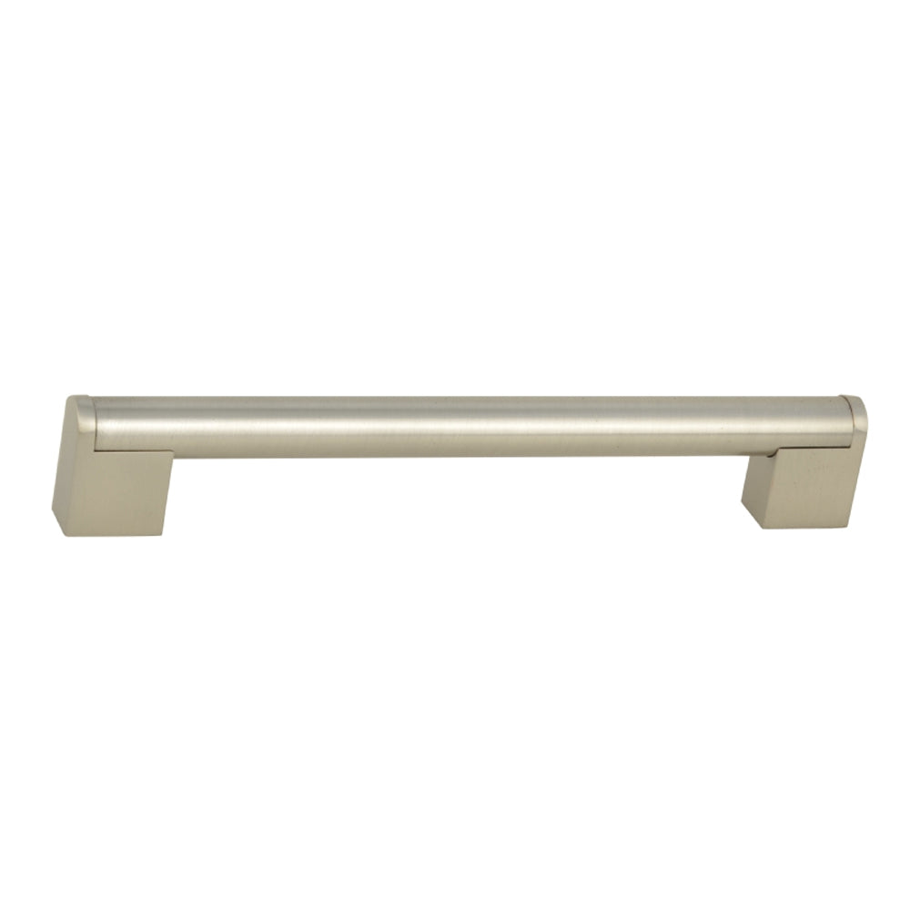 Block Key Kitchen Cabinet Handle 237mm - Brushed Steel | 0031102