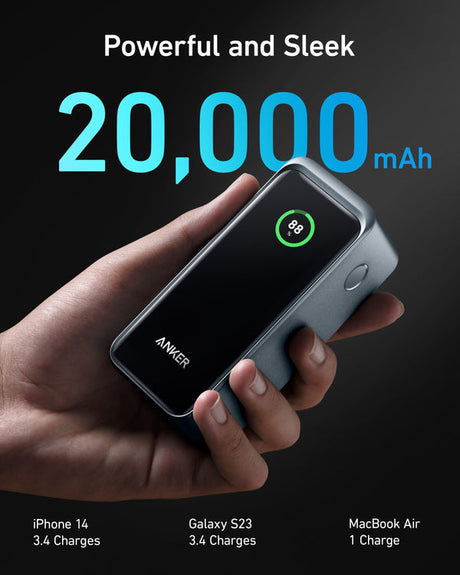 Anker Prime Power Bank 20000mAh 200W - Black | A1336011