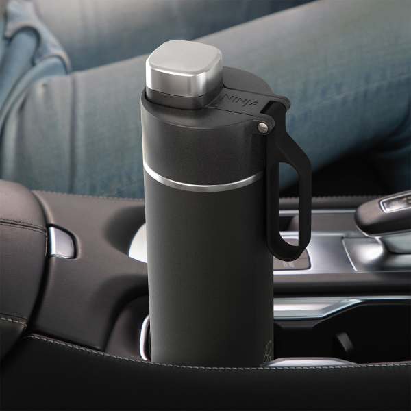 Ninja Thirsti 700ml Insulated Travel Bottle - Black | DW2401EUUKBK