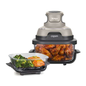 Ninja CRISPi 4 in 1 Portable Glass Air Fryer 4.5 Litre - Stone | FN101UKST