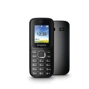 Emporia Sim Free Mobile Phone FN313 OEMSF - Black | FN313i_001