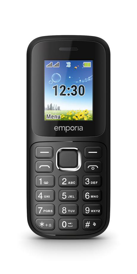 Emporia Sim Free Mobile Phone FN313 OEMSF - Black | FN313i_001