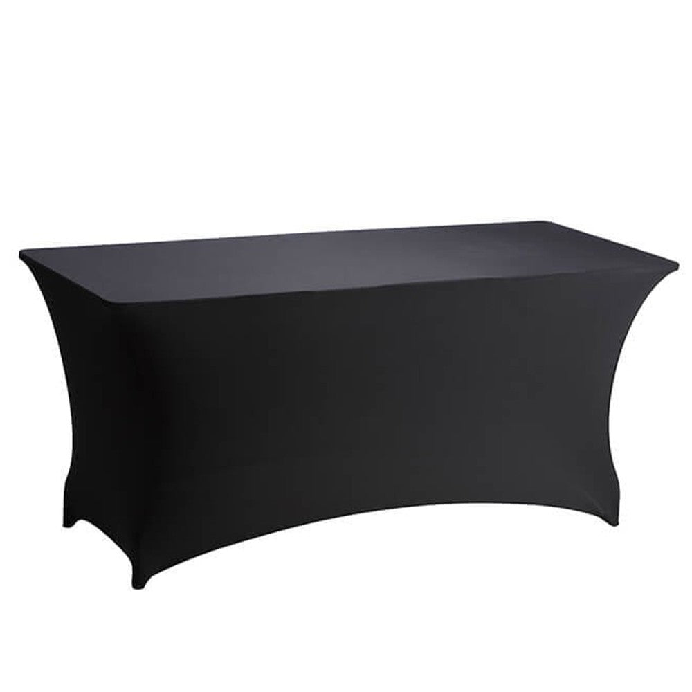 Radius Table Cover For 180cm Catering Table - Black | R-TCOVER-B