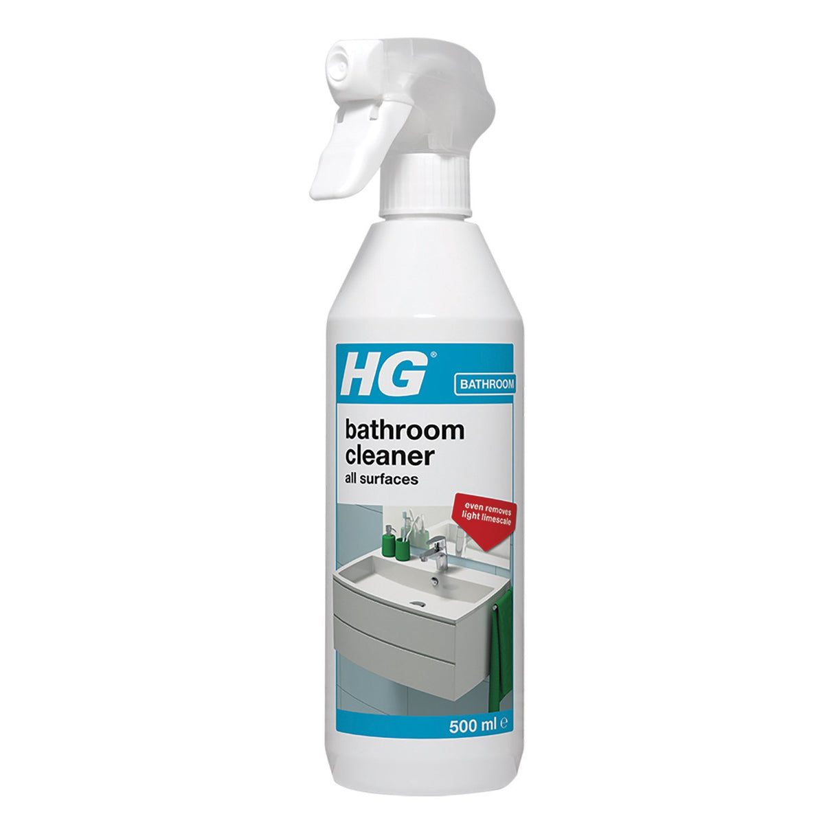 HG Shower & Wash Basin Spray Bathroom Cleaner 500ml | HAG105Z